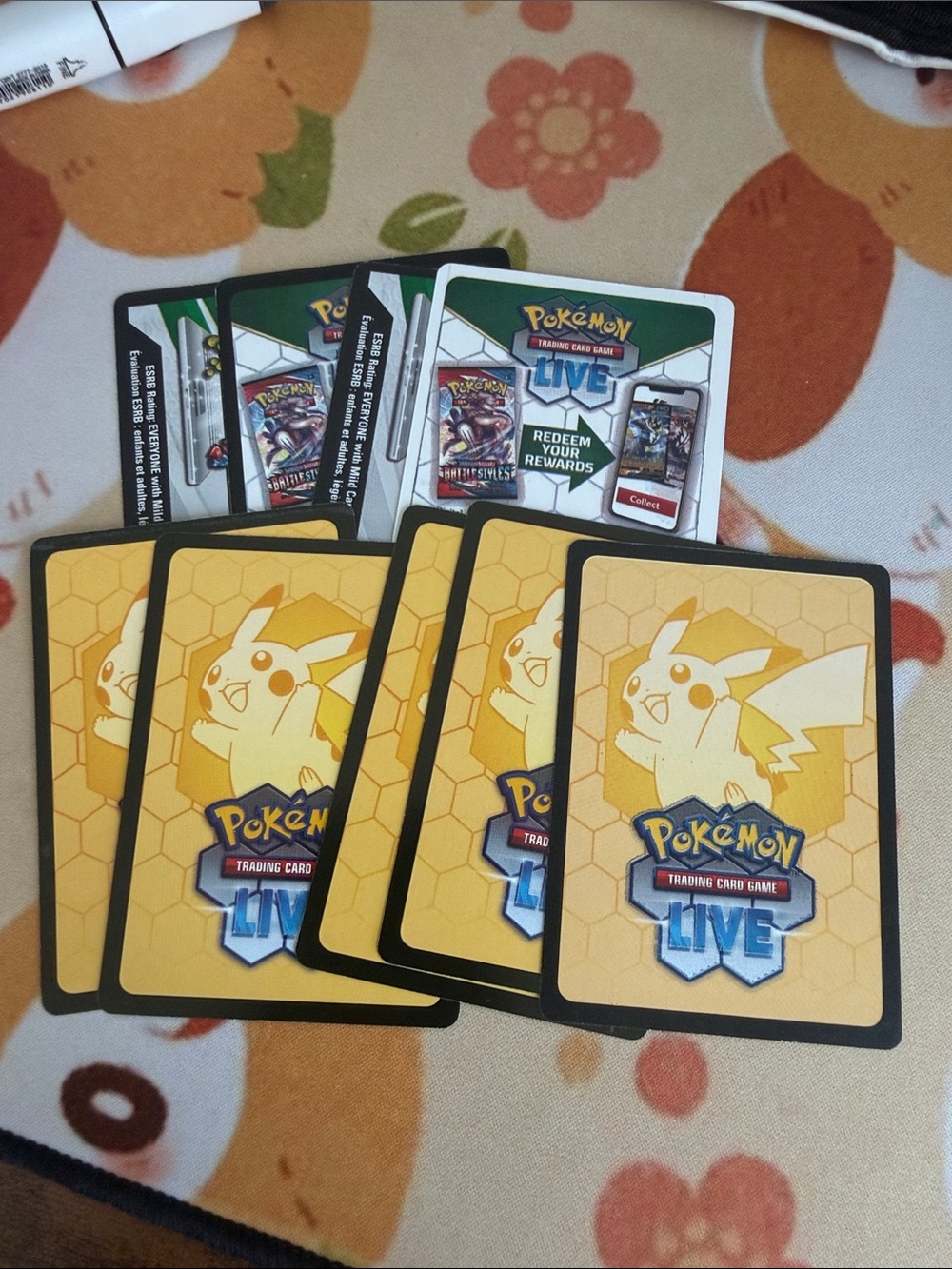 Pokemon Code Cards